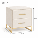 Dimensions du Style A : 40 × 40 × 50 cm