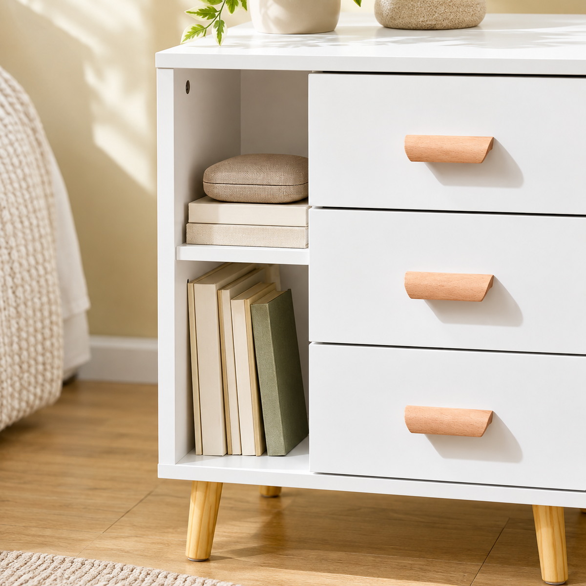 Les deux niches pour garder les livres accessibles