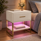 Éclairage LED du Style B dans une chambre en soirée